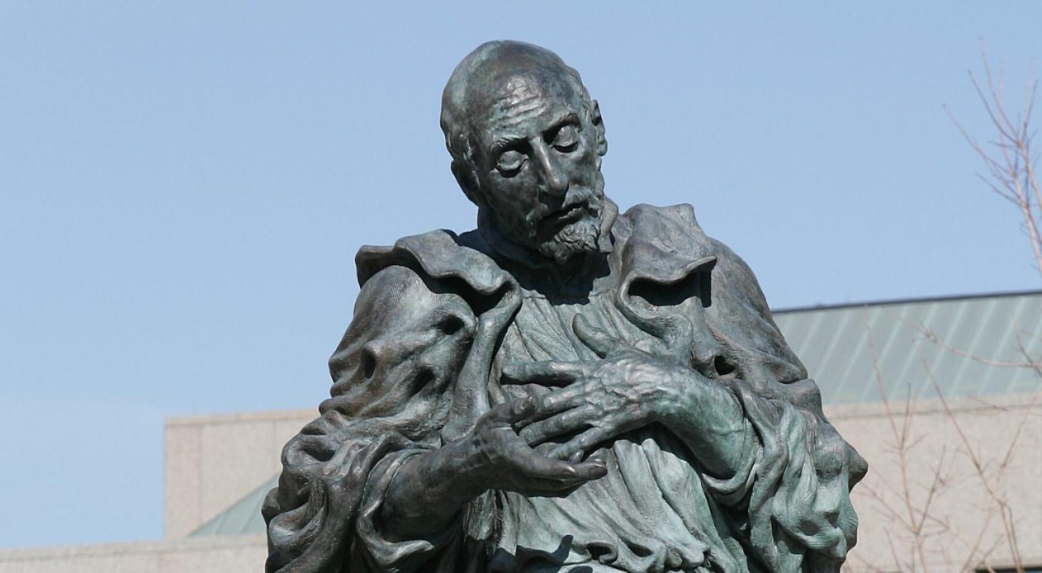 St. Ignatius statue