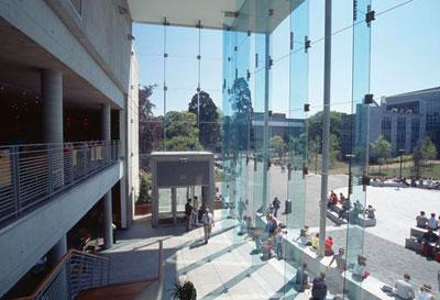 University College, Dublin atrium.