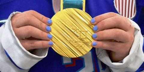 An Olympic gold medal