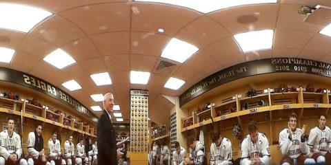 Inside Jerry York's locker room